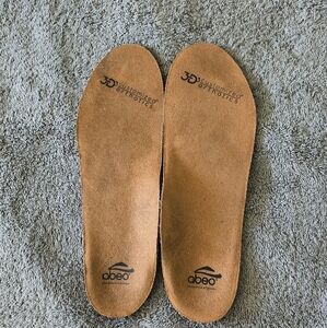 Abeo 3D3 Customized Orthotics Insoles Women's Size 10 Comfort And Support